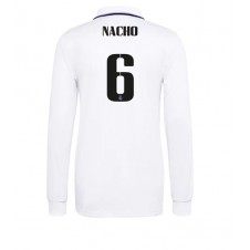 Real Madrid Nacho #6 Hemmatröja 2022-23 Långa ärmar